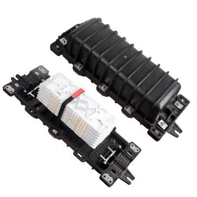 IP68 Cheapest High Quality Fiber Optic Box Big Madidi Tray 48 96 144 cores Horizontal Fiber Optic Joint Closure 2 inlet 2 outlet 