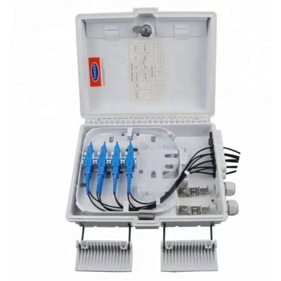8 Core 12 Core optical fiber optic termination box outdoor Fiber Optic distribution Box PC +ABS fiber distribution box  8 Core 12 Core optical fiber optic termination box outdoor Fiber Optic distribution Box PC +ABS fiber distribution box