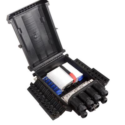 NewProduct wall pole mounted 288 core fiber optic splice closure horizontal Fiber Optic Access Terminal Closure 4 inlet 4 outlet  NewProduct wall pole mounted 288 core fiber optic splice closure horizontal Fiber Optic Access Terminal Closure 4 inlet 4 outlet