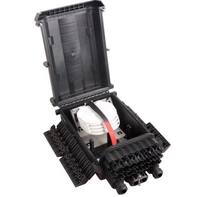 fiber optic box  24 Cores rain proof outdoor FTTH fiber optic distribution box 4 inlet 24 outlet fiber optic box  24 Cores rain proof outdoor FTTH fiber optic distribution box 4 inlet 24 outlet