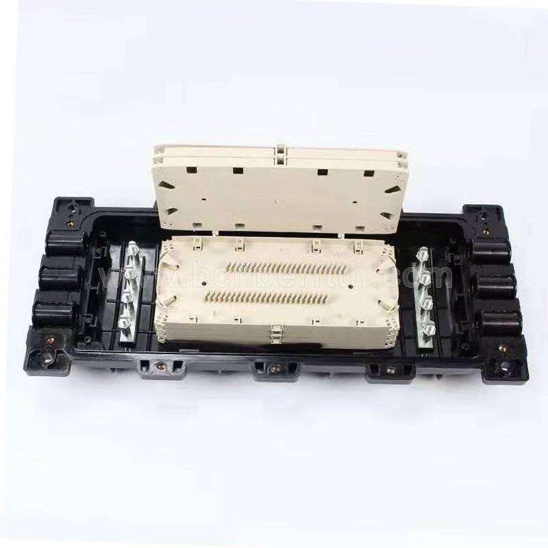 288 cores horizontal closure 3 inlet 3 outlet joint box splice closure enclosure/joint closure 288 cores 