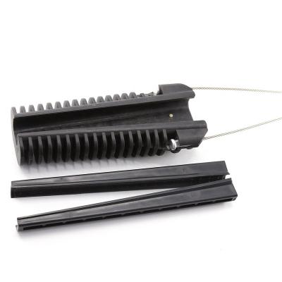 ADSS Fiber Optic Cable Plastic Wedge Type Anchor Strain Clamp for Power Line Accessories Herrajes de 