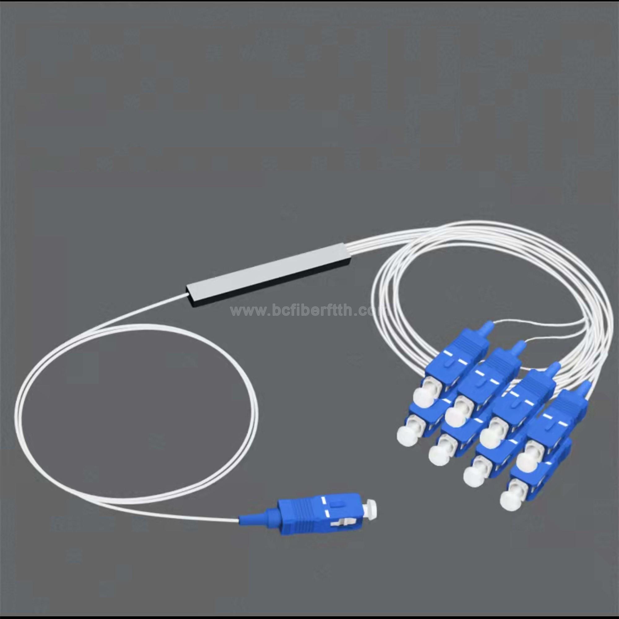 Mini Type PLC Splitter SC/UPC1*2 1*4 1*8 1*16 1*32 1*64