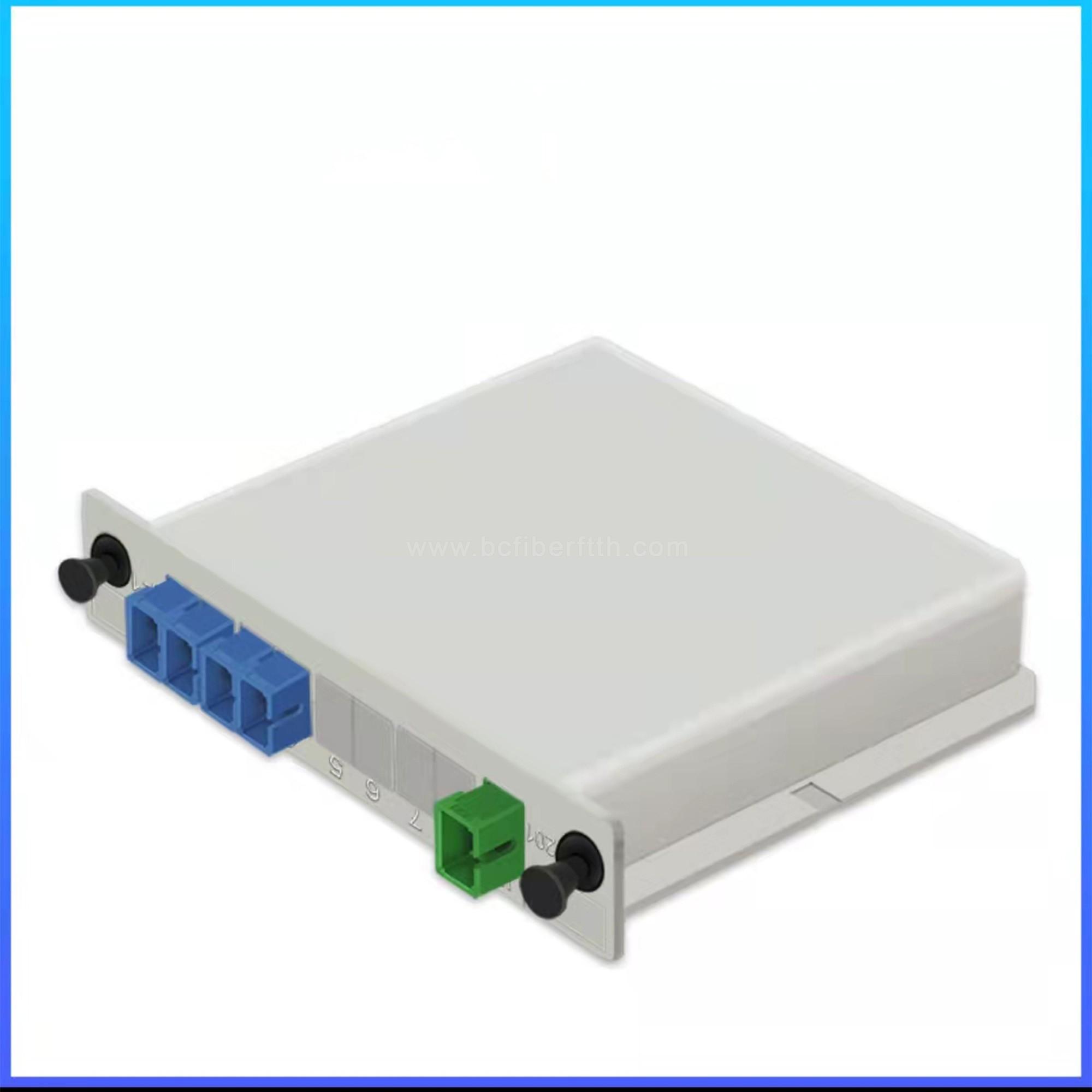 Plug-in Type PLC Splitter sc/upc1*2 1*4 1*8 1*16 1*32 1*64