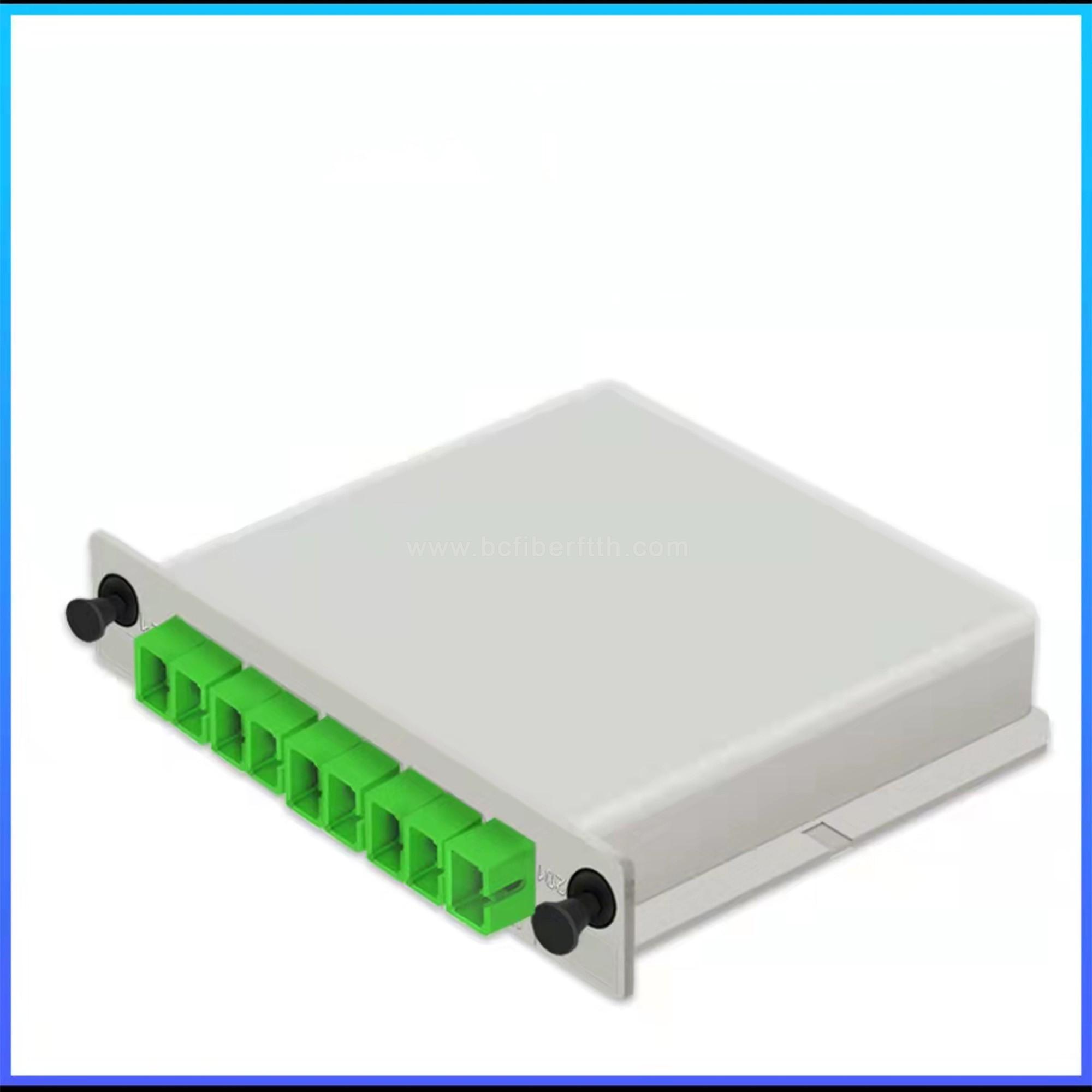 Plug-in Type PLC Splitter sc/apc1*2 1*4 1*8 1*16 1*32 1*64